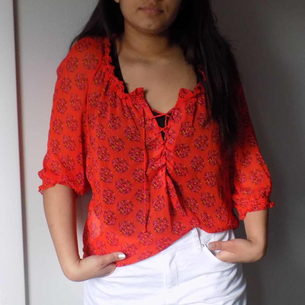 loose summer blouse